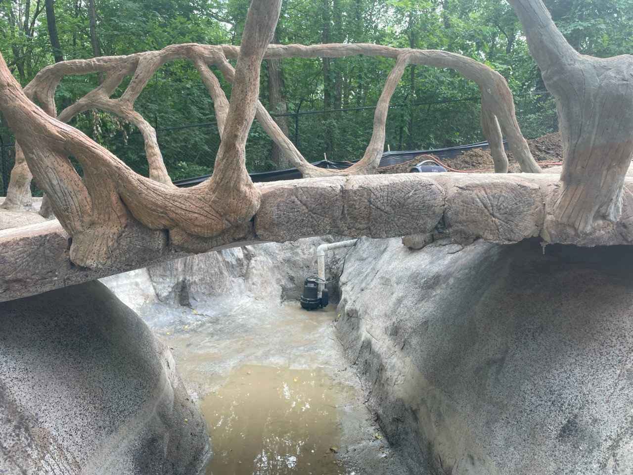 Concrete Walking Bridge